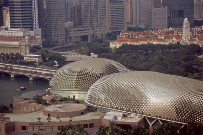 Esplanade-teatterit lahdella, Singapore