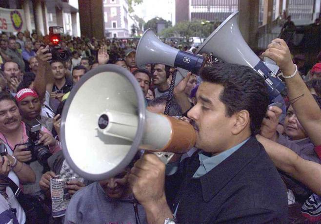Nicolas Maduro vuonna 2004