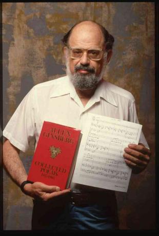 Beat Runoilija Allen Ginsberg