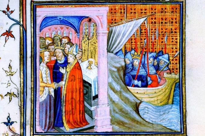 Avioliitot Akvitania Eleanorin ja Louis VII: n ja Louis-matkan välillä risteilylle