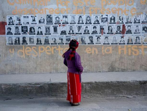 Kadonneiden guatemalalaisten muuri