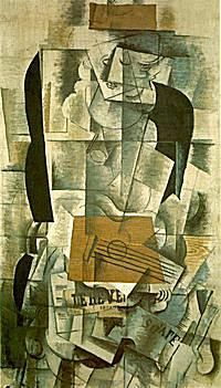 "Nainen kitaralla" - Georges Braque