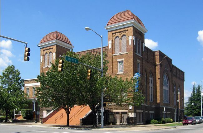 16th Street Baptist Church Birminghamissa, Alabamassa, syyskuussa 2005