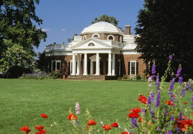 Thomas Jeffersonin koti, Monticello, Virginia