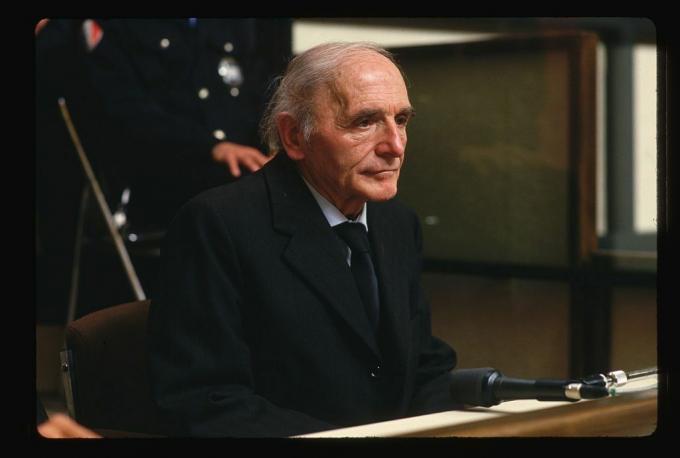 Klaus Barbie oikeudenkäynnissä