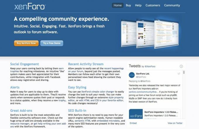 Kuvakaappaus XenForo-foorumityökalusta blogeja ja verkkosivustoja varten