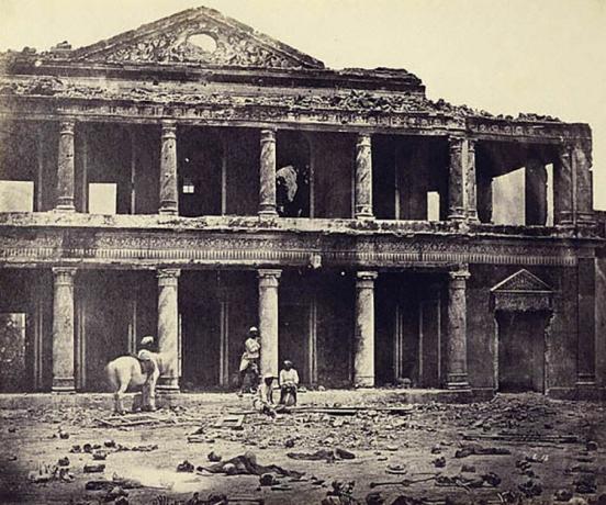 Lucknowin piiritys, 1857