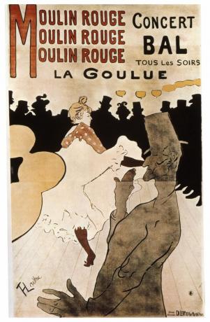 'La Goulue au Moulin Rouge', 1892. Taiteilija: Henri de Toulouse-Lautrec