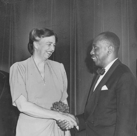 Howard Thurman ja Eleanor Roosevelt, 1944