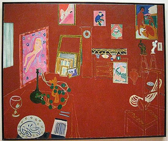 Punainen studio - Henri Matisse