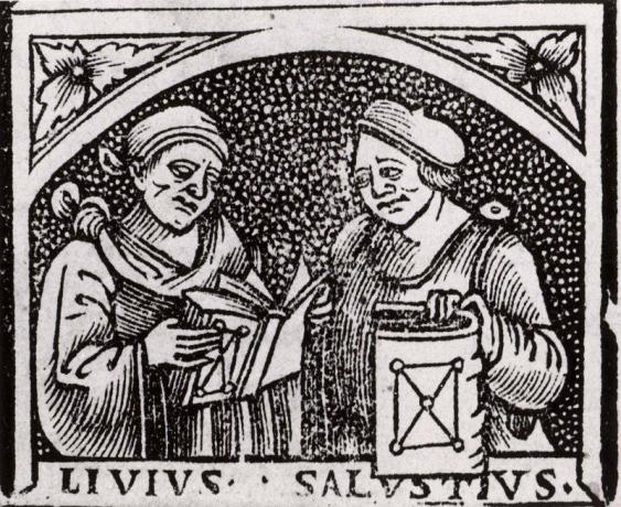 Sallust ja Livy Woodcut