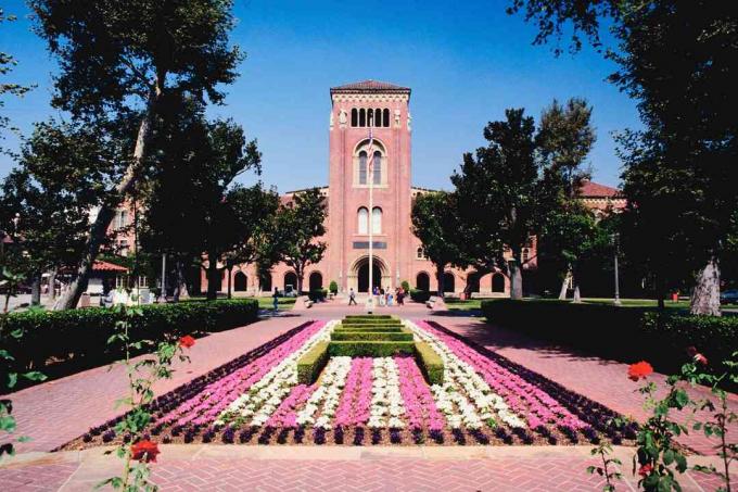 Etelä-Kalifornian yliopiston kampus, Los Angeles, Kalifornia, USA