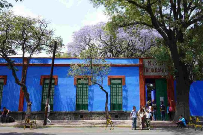 Frida Kahlo -museo, Sininen talo, México