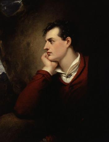 Lord Byron Richard Westallin maalaamana