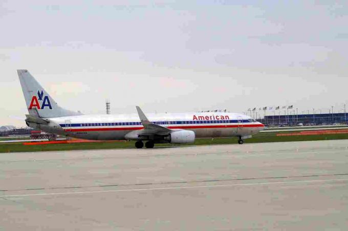 Avión de American Airlines -lentoyhtiö.