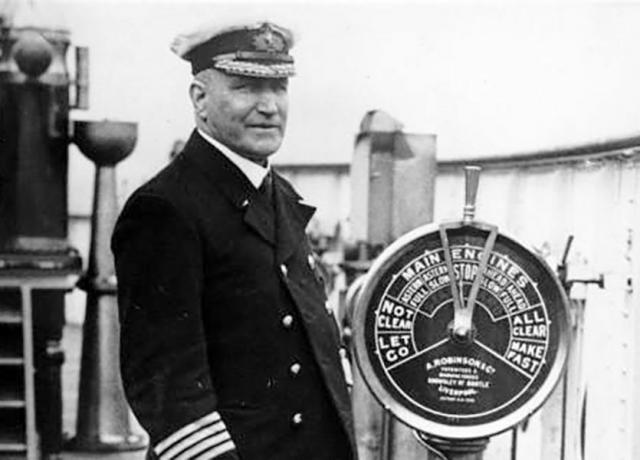 Cunard-univorman William Thomas Turnerin muotokuva.