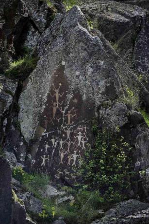 Buffalo Eddy Petroglyphs, Snake River, Idaho