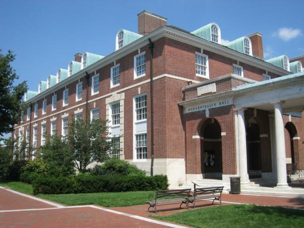 Mergenthaler Hall Johns Hopkinsin yliopistossa