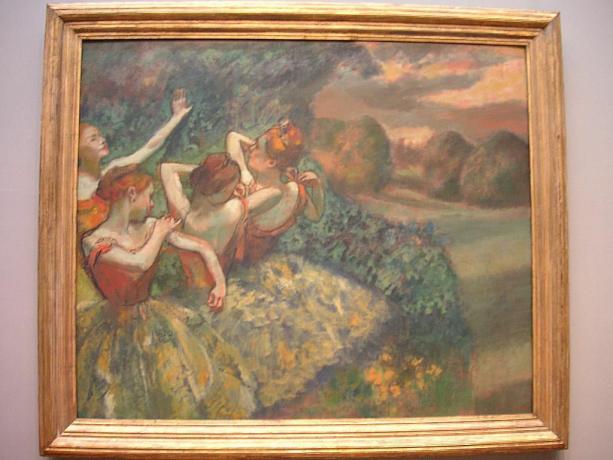 "Neljä tanssijaa" - Edgar Degas