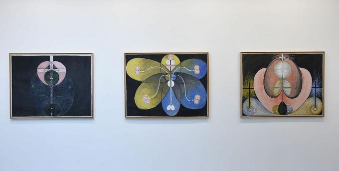 Hilma Af Klint -näyttely Serpentine-galleriassa